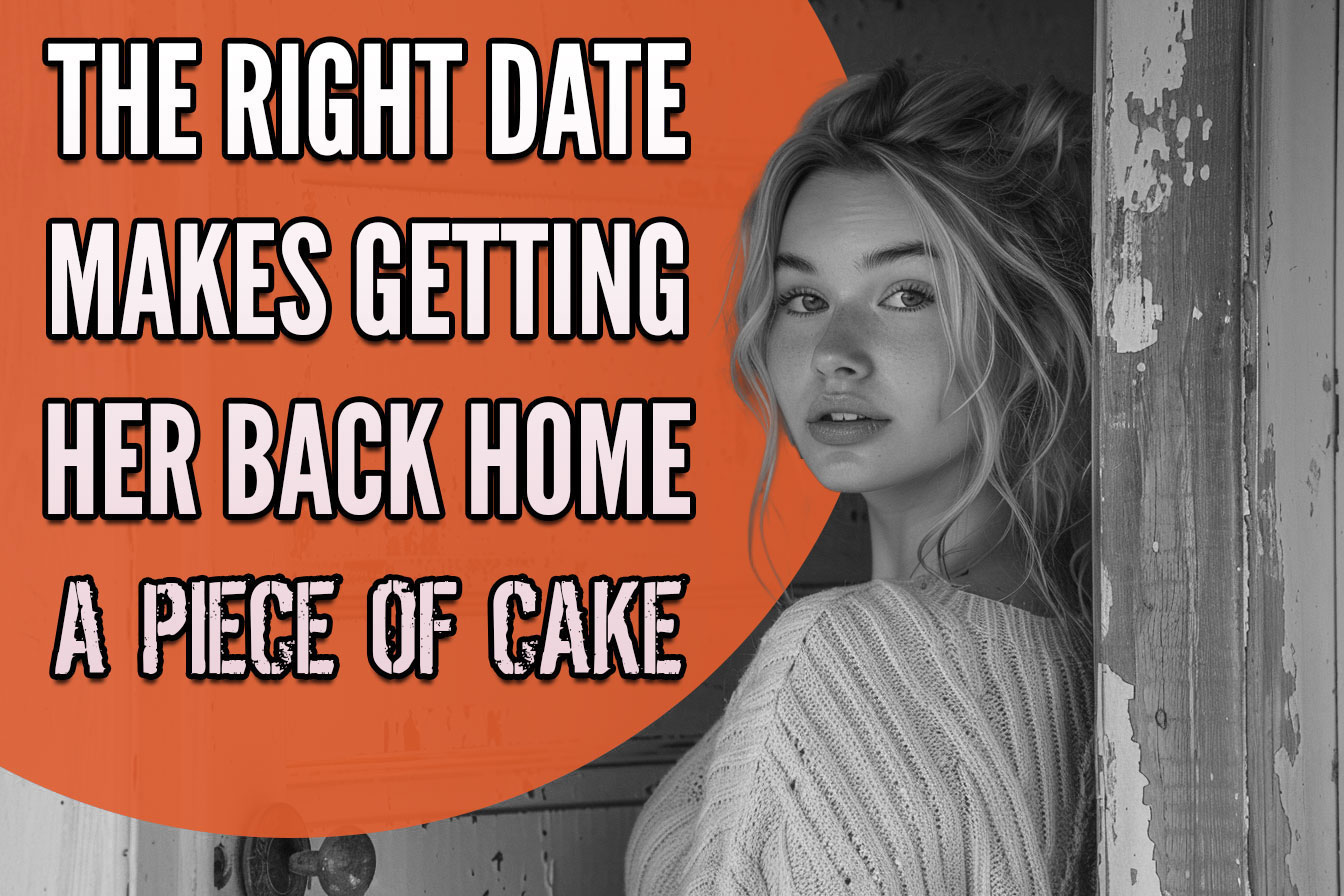 the right date makes getting her back home a piece of cake